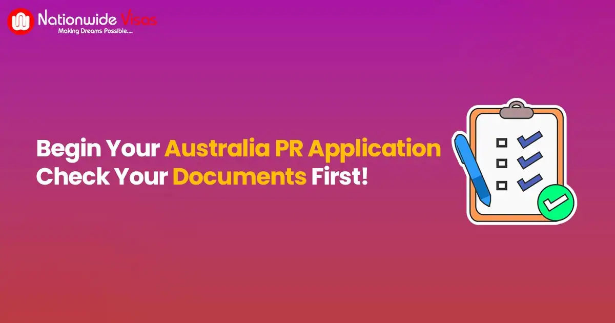 Australia PR Visa – Updated Document Checklist!