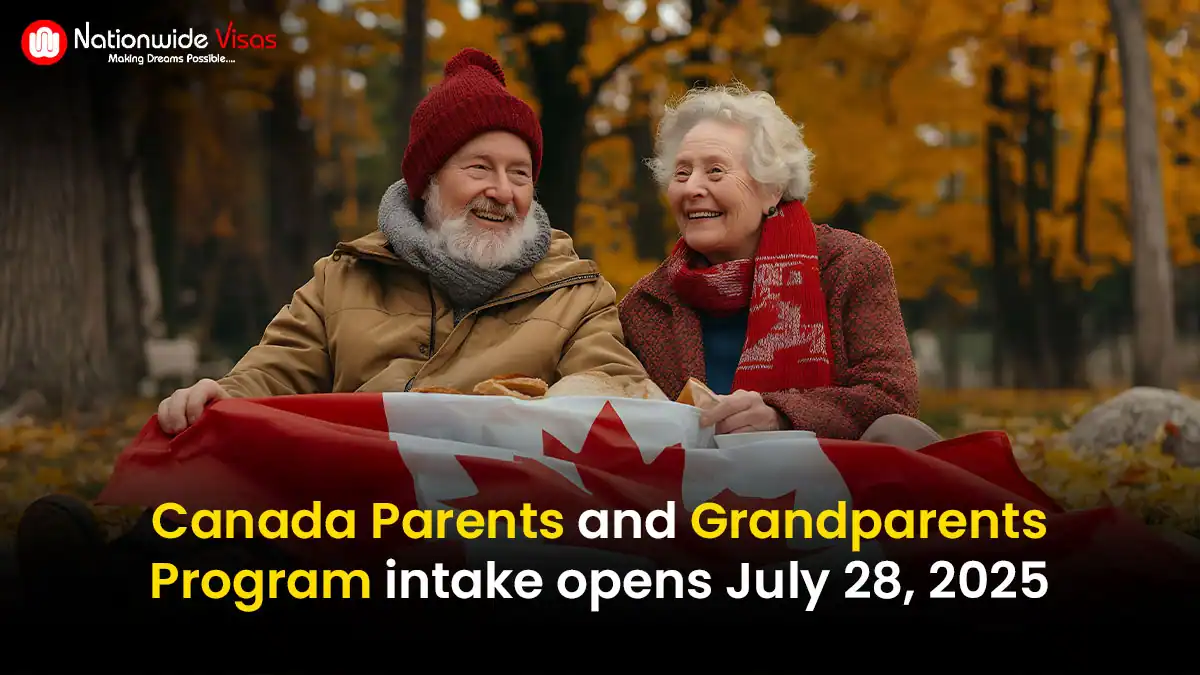 Canada intake opens Parent and Grandparent Program starting July 28, 2025