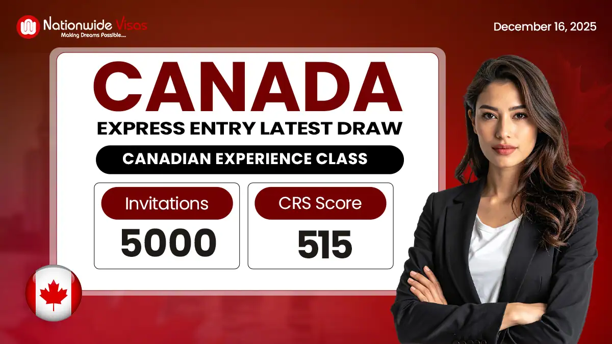 Canada Issues 5,000 Invitations in Latest Express Entry Draw CEC Category
