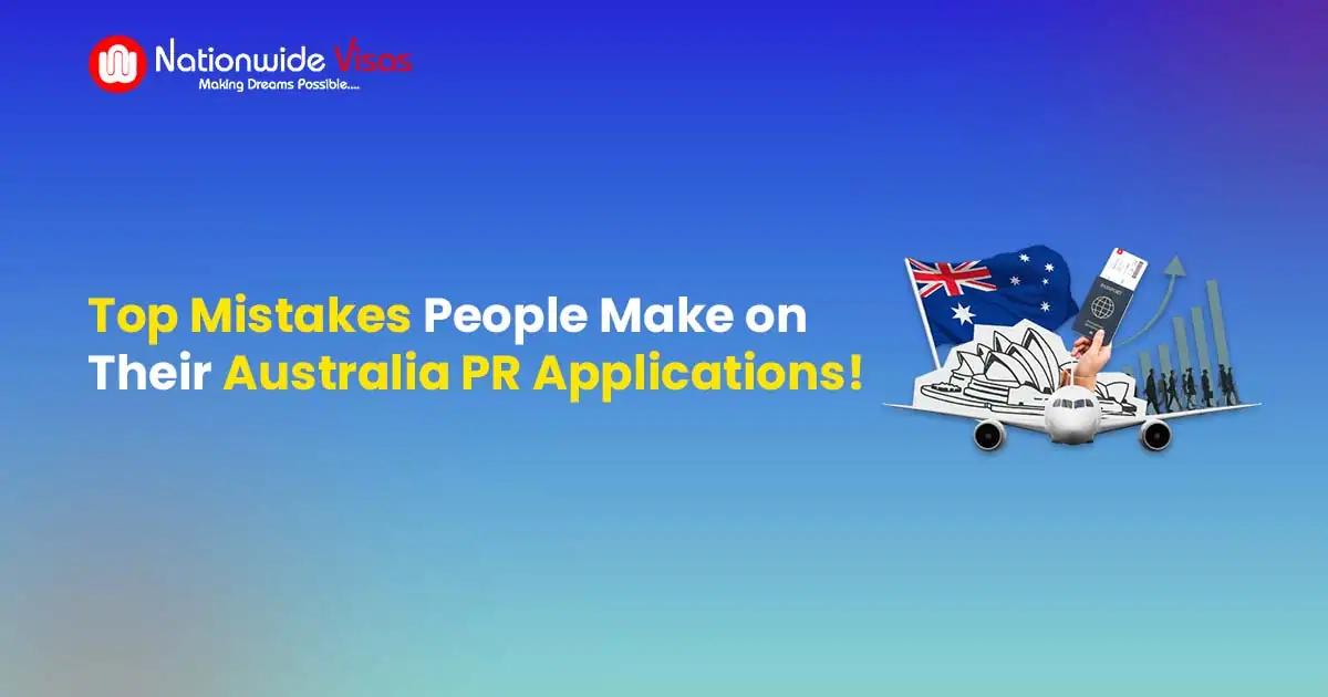 Common Mistakes People Make When Apply for Australia PR