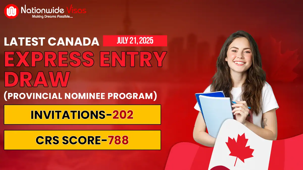 IRCC invites 202 candidates with 788 CRS Score in its latest PNP Draw