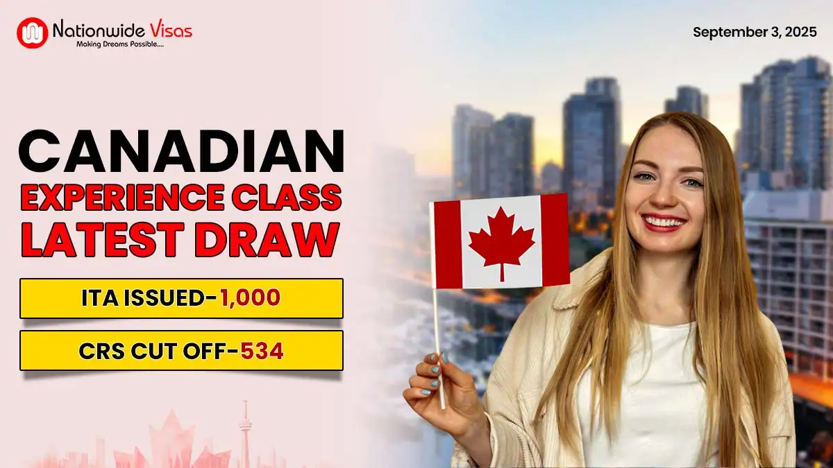 IRCC Issues 1,000 ITAs in Latest Canadian Experience Class Draw