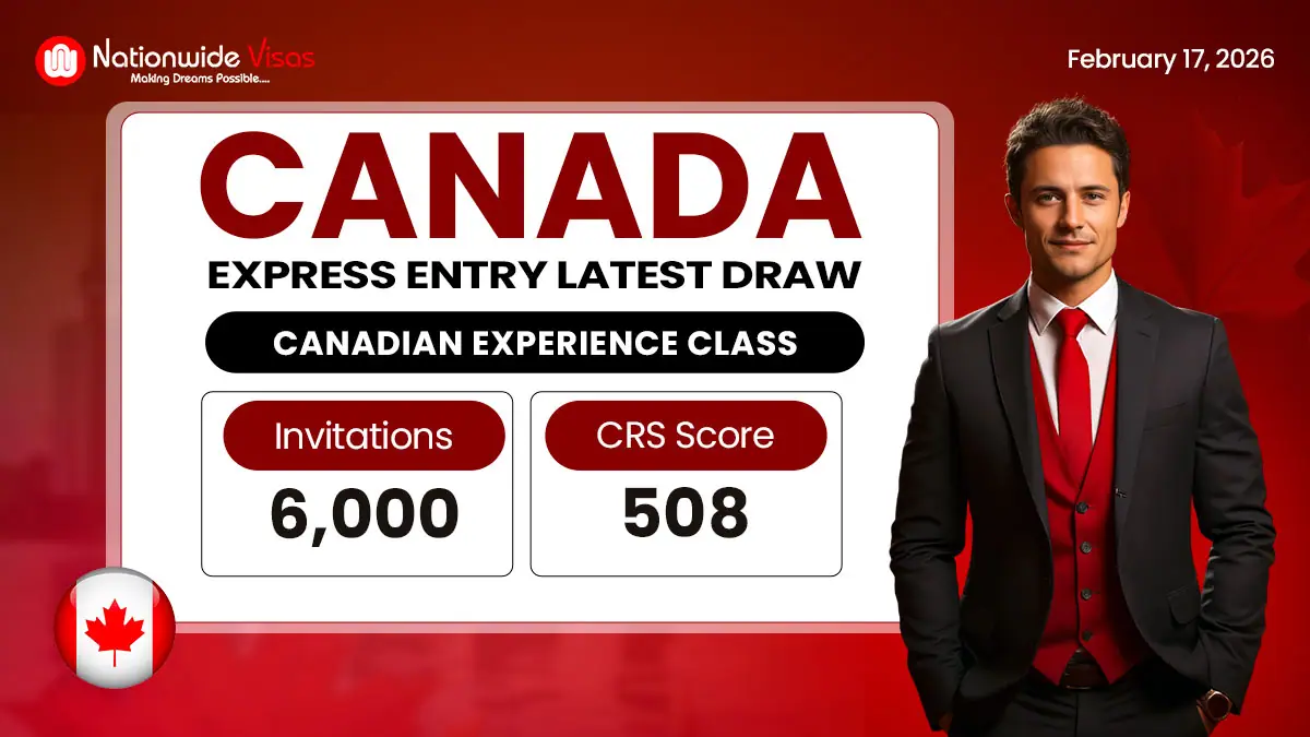 Lowest CRS Cut-Off Since 2024 in Latest CEC Express Entry Draw