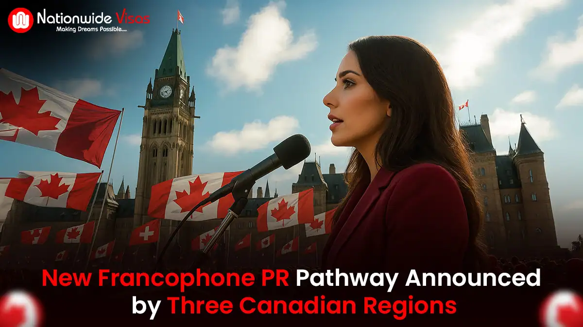 Three Regions Announced New PR Pathway for French Speakers planning to migrate to Canada